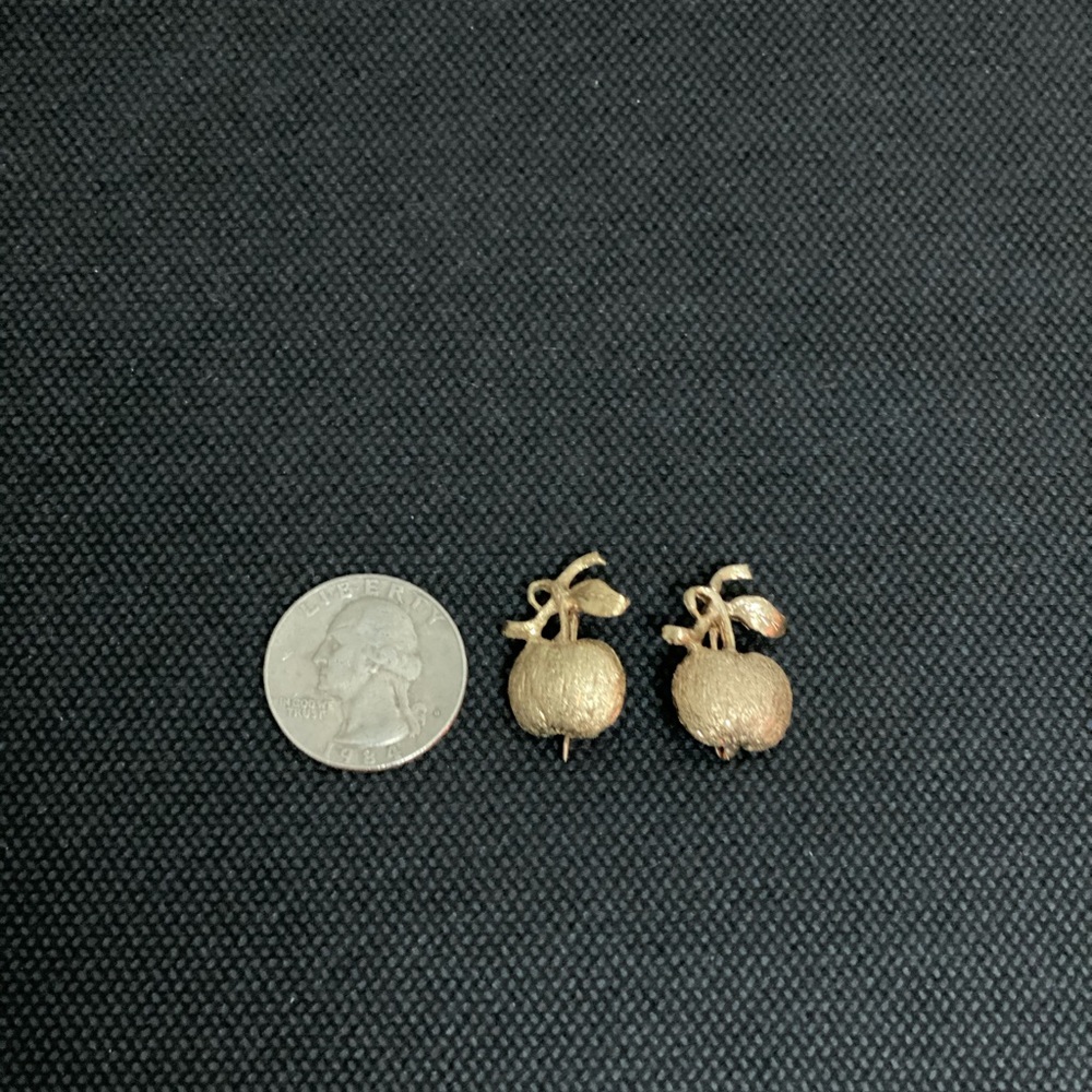 Apple brooch